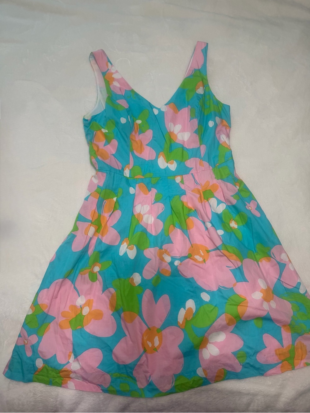 Lilly Pulitzer Lexington Dress in Shorely Blue Mojo Floral